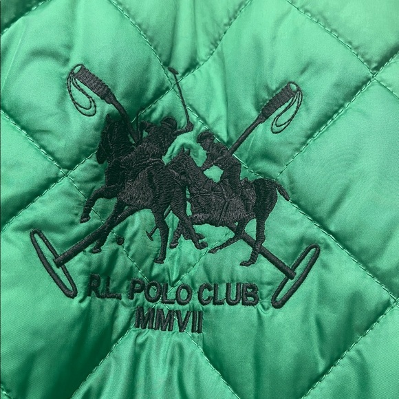 Ralph Lauren Green Quilted Puffer Jacket - Picture 10 of 16